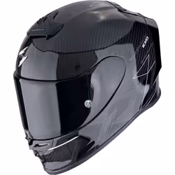 Scorpion EXO R1 Evo Carbon Air Cynergy Casque, noir-blanc, taille XS pour Hommes