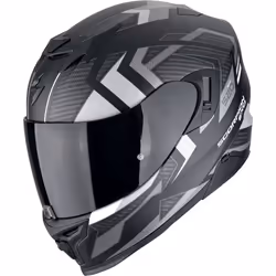 Scorpion EXO-520 Evo Air Sensus Casque, noir-argent, taille L pour Hommes