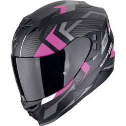 Scorpion EXO-520 Evo Air Sensus Casque, noir-rose, taille 2XS pour Hommes