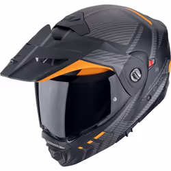 Scorpion ADX-2 Lewis Casque, noir-orange, taille XL pour Hommes
