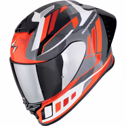 Scorpion EXO R1 Evo II Air Vital Casque, noir-gris-rouge, taille XS pour Hommes - Vue supplémentaire 2