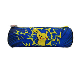 Trousse ronde POKEMON Pikachu bleu