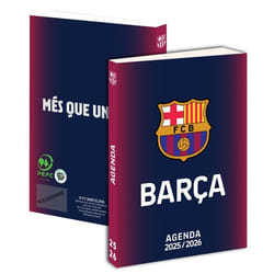 Agenda scolaire Barça 2025 2026 - Collection officielle FC Barcelone