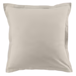 Housse de couette 140x200 cm + 1 taie d'oreiller 63x63 cm Coton 57 fils Ivoire