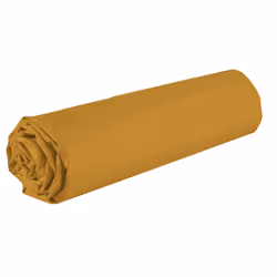 Drap housse 90x190 +35 cm Coton 57 fils Safran