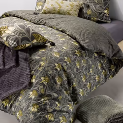 Housse de couette 220x240 cm + taies coton 57 fils, Liana
