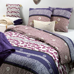 Housse de couette 220x240 cm + taies coton 47 fils, Jaita