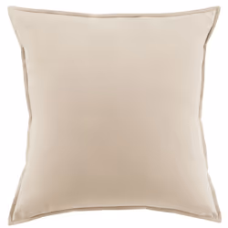 Taie d'oreiller 63x63 cm Flanelle de Coton Sable