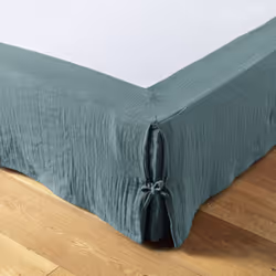 Cache sommier 140x190 cm Gaze de coton Canard