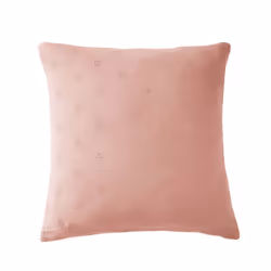 Taie d'oreiller 60x60 cm Gaze de coton à fleurs Rose