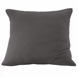Taie d'oreiller 60x60 cm Gaze de coton Granit