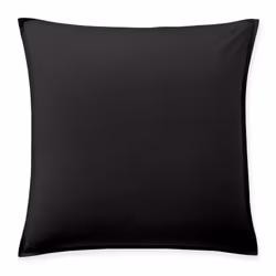 Taie d'oreiller 65x65 cm Percale de Coton Noir