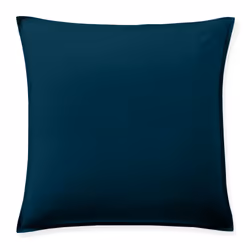 Taie d'oreiller 65x65 cm Percale de Coton Bleu Imperial