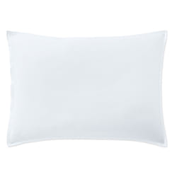 Taie d'oreiller 50x70 cm Percale de Coton Blanc Nuage
