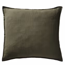 Taie d'oreiller 60x60 cm Lin Français Thym