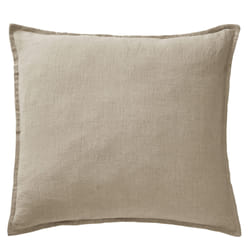 Taie d'oreiller 60x60 cm Lin Français Sable