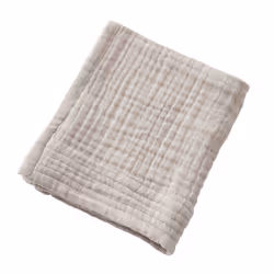 Serviette de bain 30x50 cm Gaze de Coton Naturel