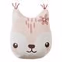 Coussin déco 40x45 cm Gaze de Coton Tania - 40 x 45 cm