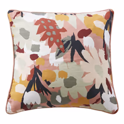 Coussin avec passepoil 45x45 cm Gaze de Coton Loana