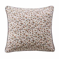 Coussin avec passepoil 45x45 cm Gaze de Coton Léa