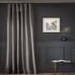 Rideau ajustable 140x270 cm Coton Ardoise