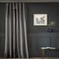 Rideau ajustable 140x270 cm Coton Ardoise