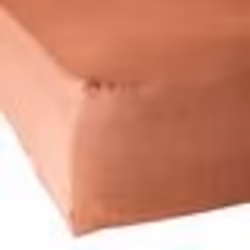 Drap housse 140x190 cm Lyocell Terracotta - 140 x 190 cm