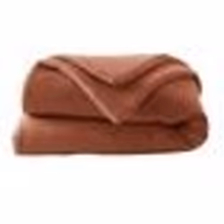 Edredon 180x240 cm Gaze de Coton Terracotta - 180 x 240 cm