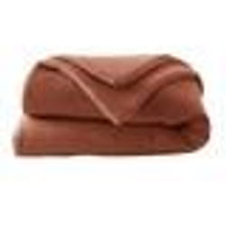 Edredon 180x240 cm Gaze de Coton Terracotta - 180 x 240 cm