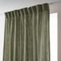 Rideau galon fronceur 140x240 cm Gaze de Coton Romarin