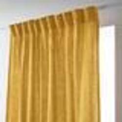 Rideau galon fronceur 140x240 cm Gaze de Coton Safran