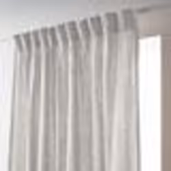 Rideau galon fronceur 140x240 cm Gaze de Coton Nuage