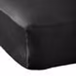 Drap housse 180x200 cm Bambou Truffe - 180 x 200 cm