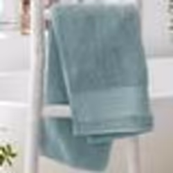 Serviette de toilette 50x90 cm Coton Bleu Glacier - 50 x 90 cm