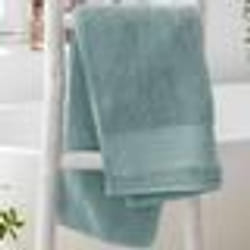 Serviette de toilette 50x90 cm Coton Bleu Glacier - 50 x 90 cm