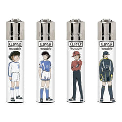 Lot de 4 briquets Clipper Olive et Tom Numéro 1