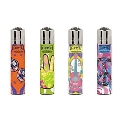 Lot de 4 Mini Clipper Peace & Music – Rechargeables