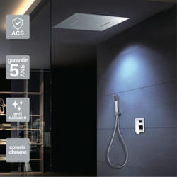 Colonne de Douche anti-calcaire Encastrée Chrome imex sumatra GTS019-P