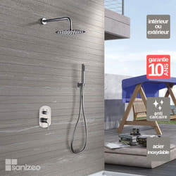 Colonne de Douche Encastrée en Acier Inoxydable Intérieur / Extérieur imex moscu GTK034