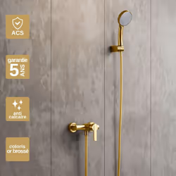 Informations sur le produit Découvrez le Mitigeur de Douche anti-calcaire IMEX, une fusion parfaite entre élégance et fonctio ...