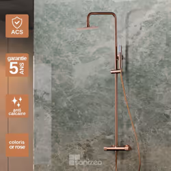 Informations sur le produit Transformez votre routine de douche avec la Colonne de Douche anti-calcaire IMEX. Profitez d'une  ...
