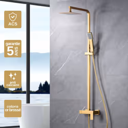 Informations sur le produit Transformez votre routine de douche avec la Colonne de Douche anti-calcaire IMEX. Profitez d'une  ...
