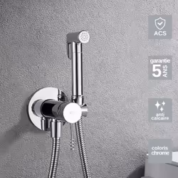 Informations sur le produit Transformez votre expérience de douche avec la douchette WC encastrée IMEX. Profitez d'un mélange ...