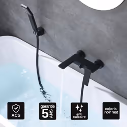 Informations sur le produit Découvrez le Mitigeur de Baignoire et Douche anti-calcaire IMEX, une fusion parfaite entre élégan ...