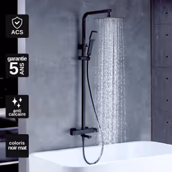 Informations sur le produit Transformez votre routine de douche avec la Colonne de Douche anti-calcaire IMEX. Profitez d'une  ...