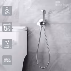 Informations sur le produit Transformez votre expérience de douche avec la douchette WC encastrée IMEX. Profitez d'un mélange ...