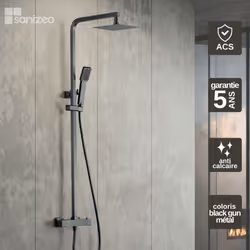 Informations sur le produit Transformez votre routine de douche avec la Colonne de Douche anti-calcaire IMEX. Profitez d'une ...