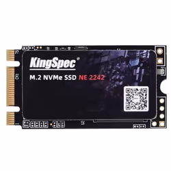 SSD - KINGSPEC - NE-256 (2242) - PCIe Gen 3×2 - 256Go - NVMe 1.3 - 3D TLC