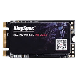 SSD - KINGSPEC - NE-256 (2242) - PCIe Gen 3×2 - 256Go - NVMe 1.3 - 3D TLC