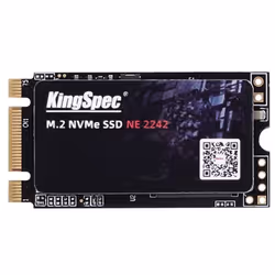 SSD - KINGSPEC - NE-512 (2242) - PCIe Gen 3×2 - 512Go - 3D TLC